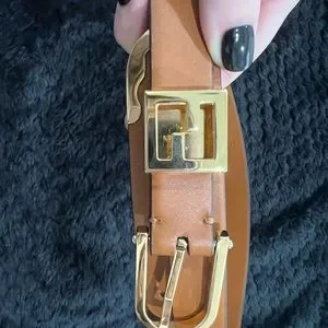 Fendi | Accessories | New Fendi Womens Ff Logo Loop Waist  display picture 1
